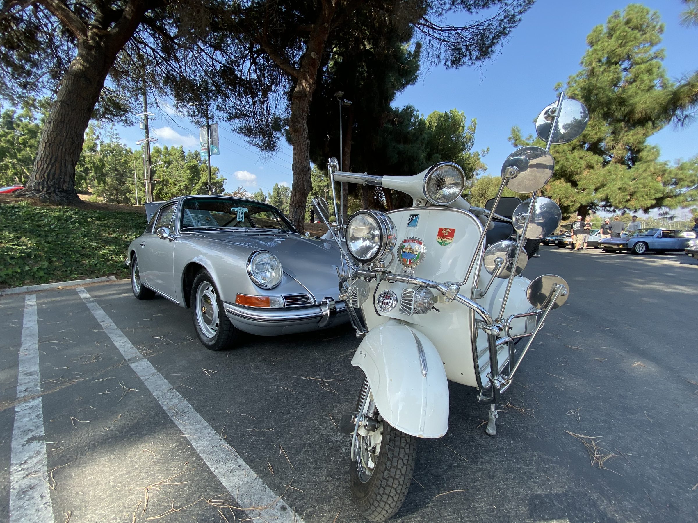 The 1962 Vespa and the ElectroPorsche 912 — where it all began