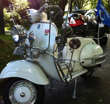 The 1962 Vespa that started the whole idea — Ian James Corlett